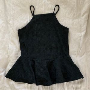 Topshop too with peplum